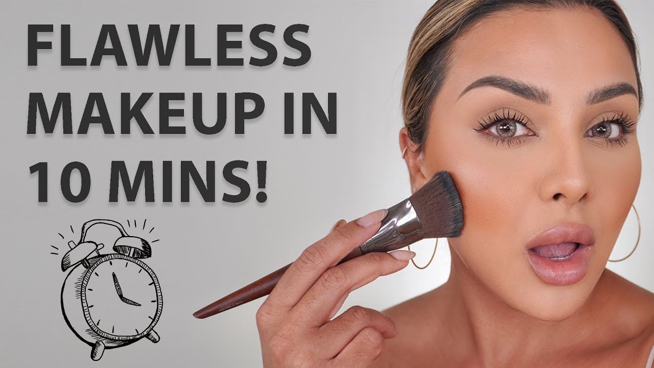 How to Create a Flawless Makeup Look in 5 Minutes or Less